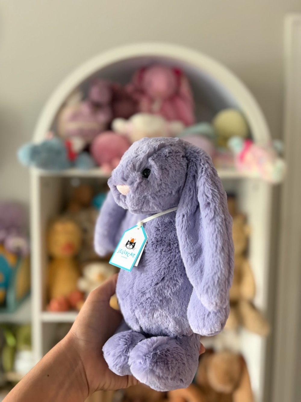 Jellycat Bashful Viola Bunny - Authentic & BNWT! - Picture 3 of 6